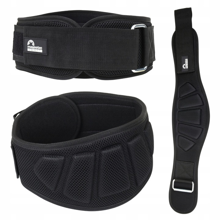 Pas kulturystyczny do ćwiczeń na siłownię PRO r. L