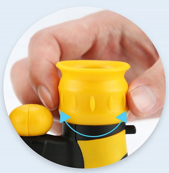 LORNETKA TURYSTYCZNA DO OBSERWACJI DLA DZIECI NIEBIESKA DZIEŃ NOC 8X21 ETUI