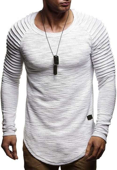 Leif Nelson męski sweter z kapturem koszulka z długim rękawem Rozmiar XXL