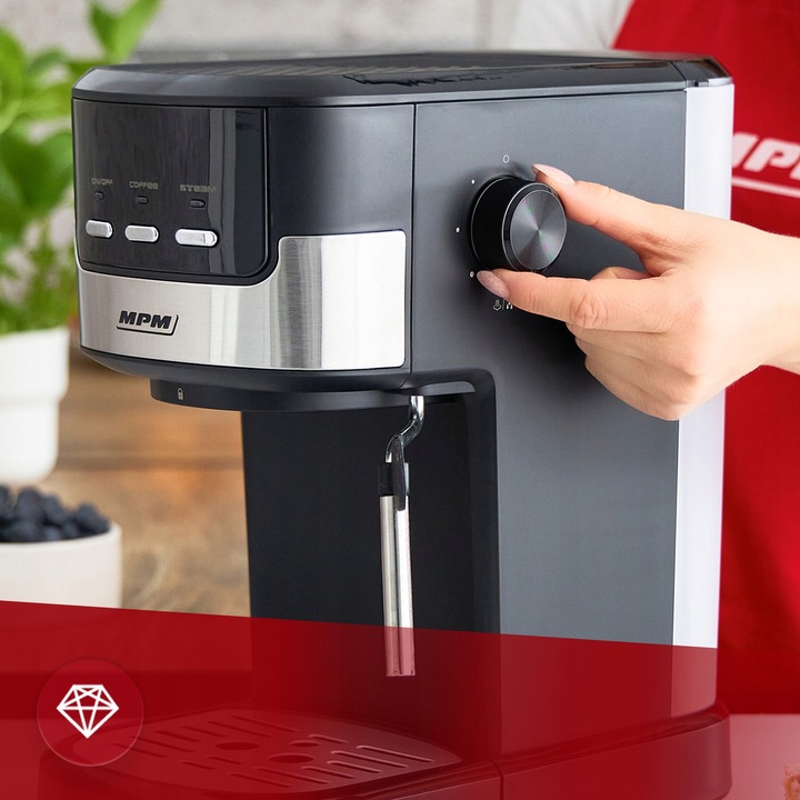 Ekspres do kawy ciśnieniowy kolbowy MPM MKW-13M