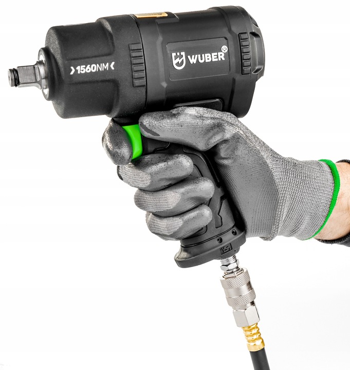 KLUCZ UDAROWY PNEUMATYCZNY KOMPOZYTOWY Z UDAREM DO KÓŁ 1560 Nm 1/2"