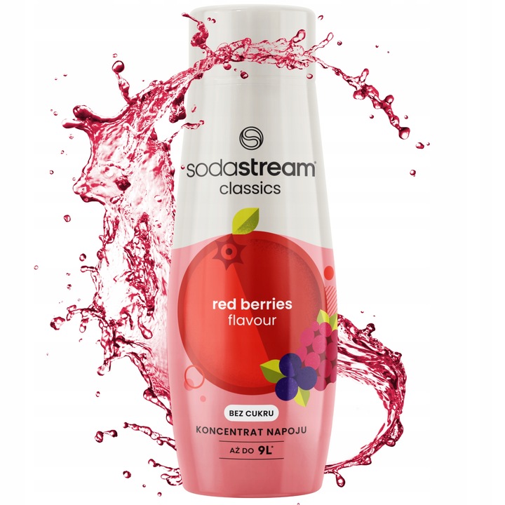 10x SYROP DO SATURATORA WODY SODASTREAM 440ML KONCENTRAT MIX SMAKÓW ZESTAW