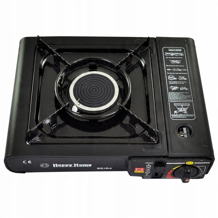 Kuchenka Gazowa Ceramiczna Turystyczna w Walizce,