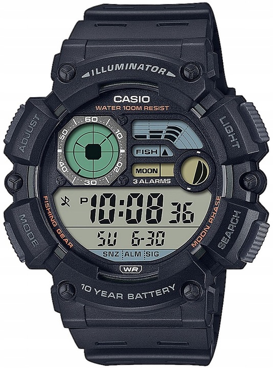 Zegarek męski Casio Sport Casio-WS-1500H-1AVEF