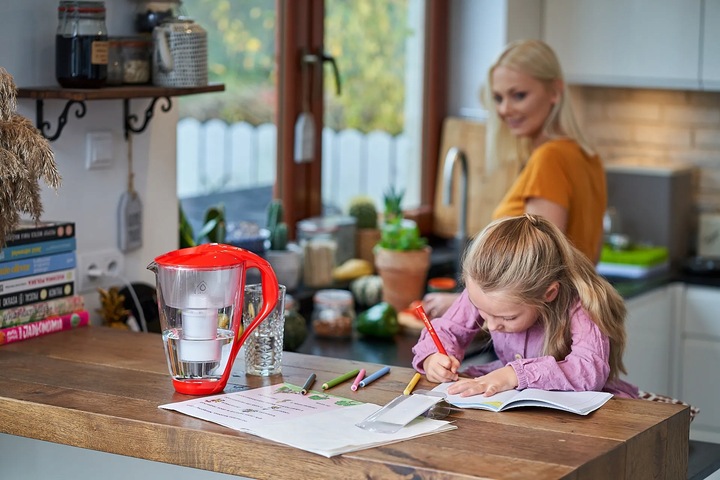 Szklany dzbanek filtrujący Dafi Crystal+10 filtrów