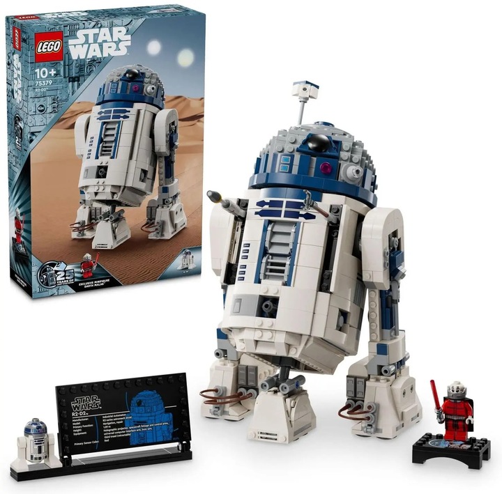 LEGO Star Wars 75379 R2-D2 Gwiezdne Wojny Robot Pomysł na prezent Kosmos