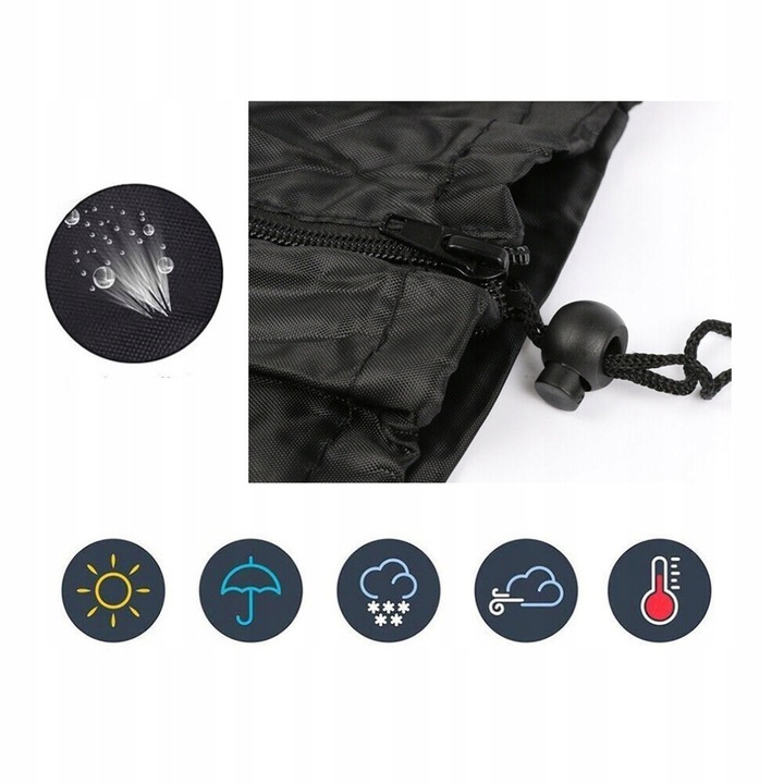 POKROWIEC OCHRONNY NA PARASOL OGRODOWY 240x57/57cm