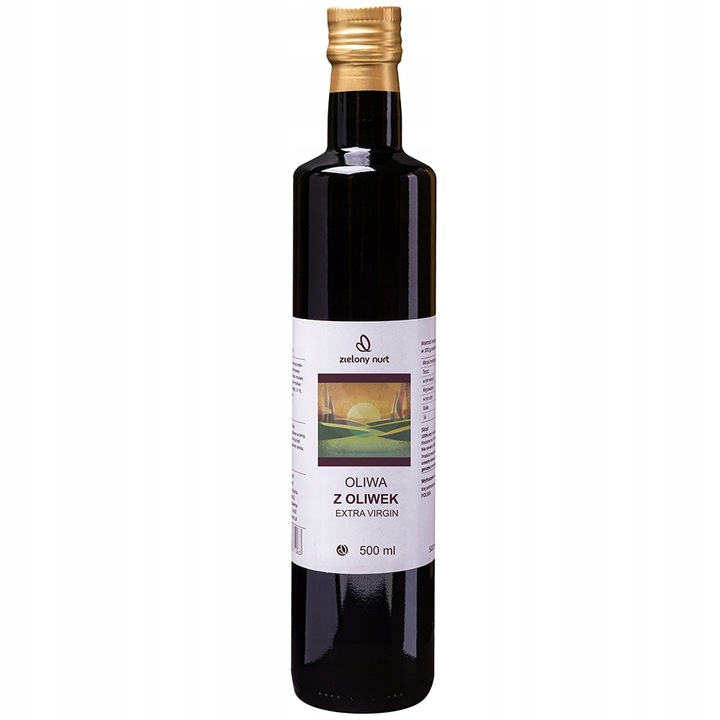 OLIWA Z OLIWEK Extra Virgin 500 ml Tłoczona na Zimno Grecka Zielony Nurt