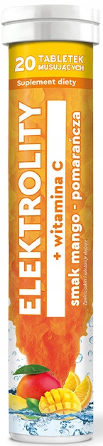 Elektrolity Multi Mix MBM 6 smaków 6 rodzajów 120 tabletek