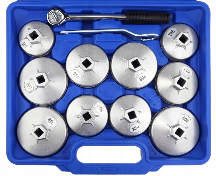 KLUCZE NASADOWE DO FILTRÓW OLEJU NASADKI DO ODKRĘCANIA FILTRÓW OLEJU 23 EL