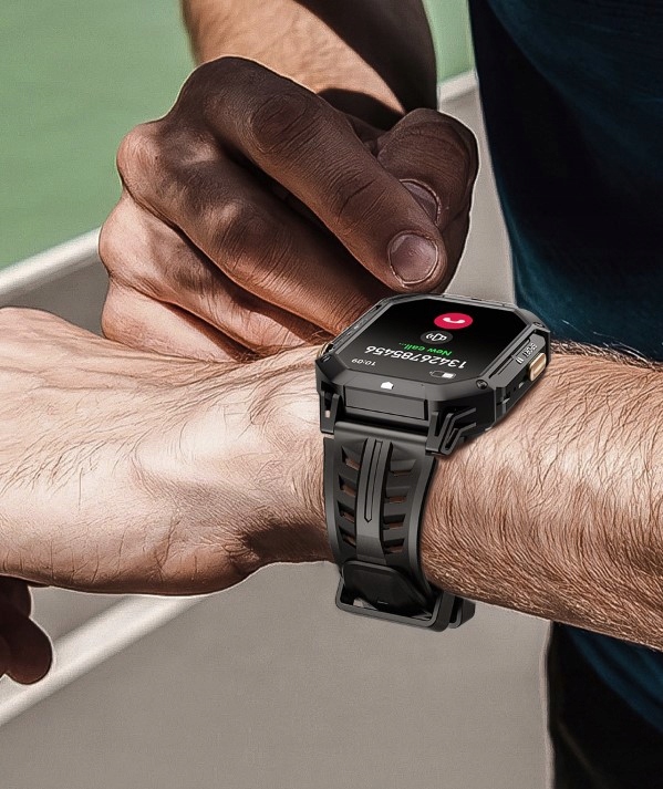 CUBOT X1 AMOLED SMARTWATCH ZEGAREK BAROMETR PULS ROZMOWY TEL 100 DNI