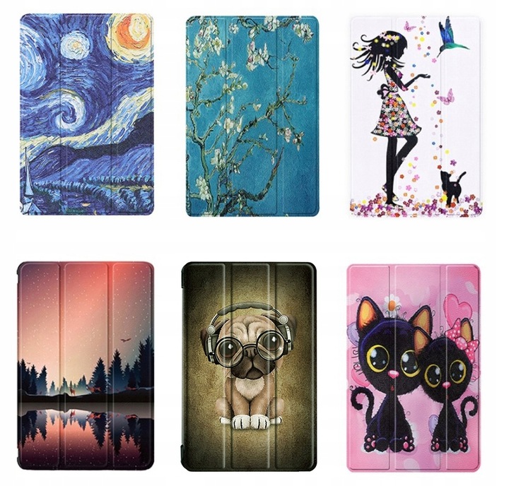 ETUI SMART COVER GRAFIKA + RYSIK do T-MOBILE T TABLET 10,36" 5G