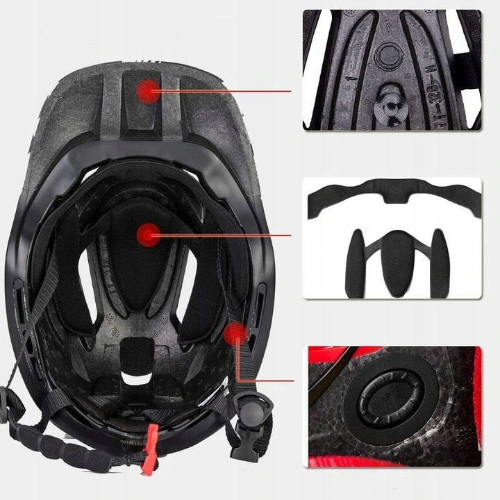 Kask rowerowy ROCKBROS dla dzieci Szczęka ca-pom S