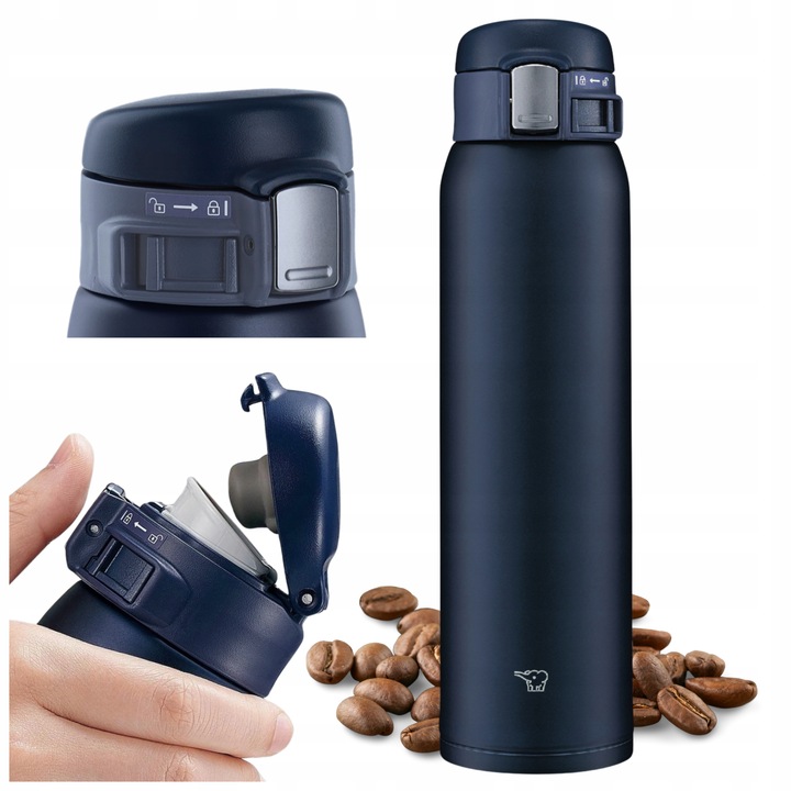 Kubek termiczny na Kawę Termos Szczelny Próżniowy ZOJIRUSHI 0,6L SM-SF60-AD