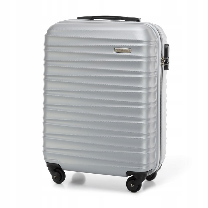 WITTCHEN Walizka kabinowa z ABS-u z żebrowaniem