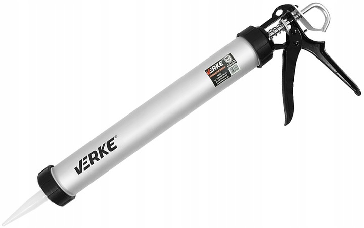 WYCISKACZ DO MAS SILIKONU TUBOWY AKRYLU KLEJU SMARU KLEJÓW NA TUBY 600ML