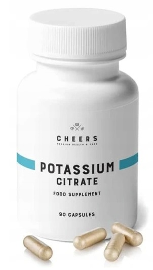Cheers Potassium Citrate 90 kapsułek