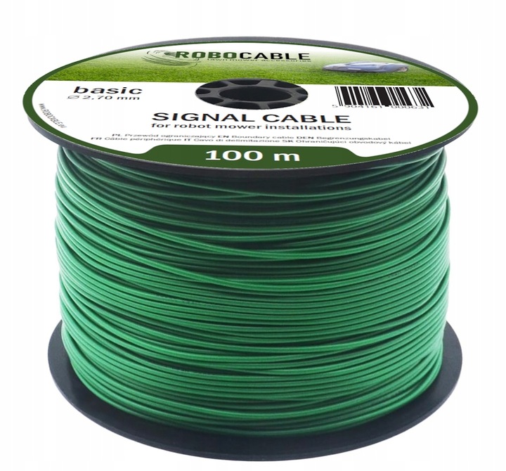 Przewód kabel ograniczający do kosiarki robota 150 metrów wzmocniony 2.7 mm