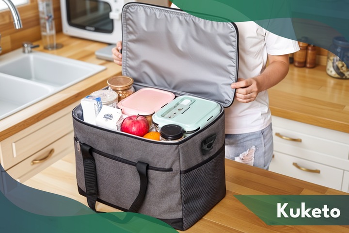 TORBA TERMICZNA LODÓWKA TURYSTYCZNA NA LUNCH JEDZENIE PLAŻOWA PODRÓŻNA 20L