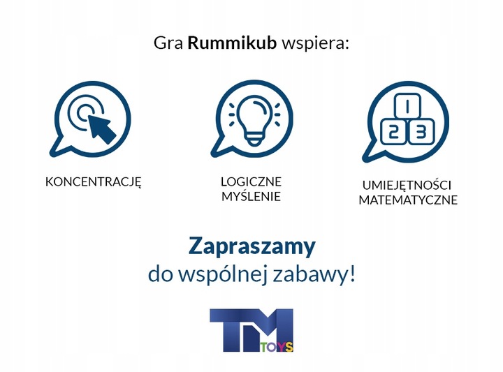 Gra liczbowa RUMMIKUB od TM Toys ORYGINAŁ Lemada