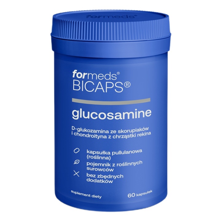 FORMEDS BICAPS GLUCOSAMINE GLUKOZAMINA STAWY 60K
