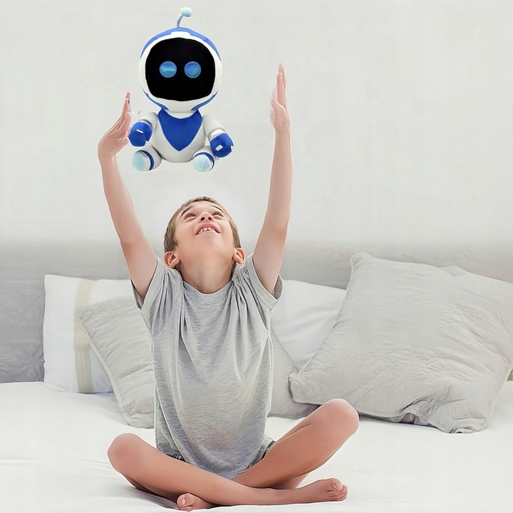 KOLEKCJONERSKA 30CM MIĘKKA ZABAWKA PLUSZOWY ASTRO BOT NA PREZENT URODZINOWY