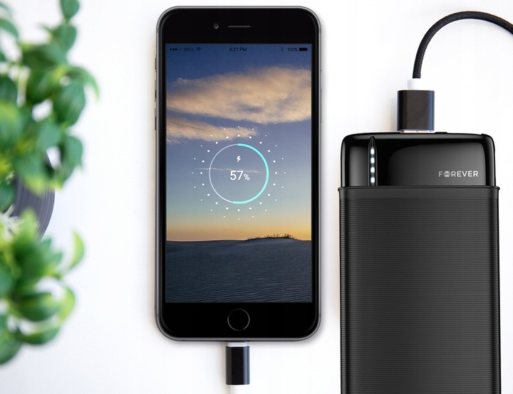 Forever PowerBank 5000 mAh czarny