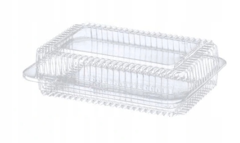 Pojemniki Guillin 2040PETC 240x171x66 mm przezroczyste 50 sztuk