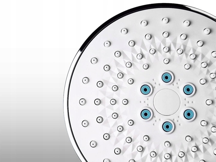 SŁUCHAWKA PRYSZNICOWA diamentowa ECOVAND INTENSE OSZCZĘDNA -65% WODY 5.7L/M