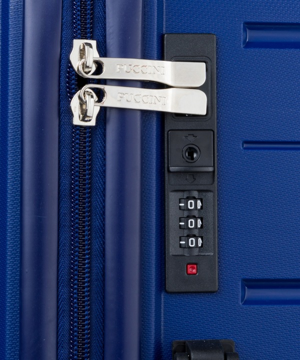 PUCCINI Zestaw WALIZEK Podróżnych Komplet Polipropylen 3w1 PP020-1-7A