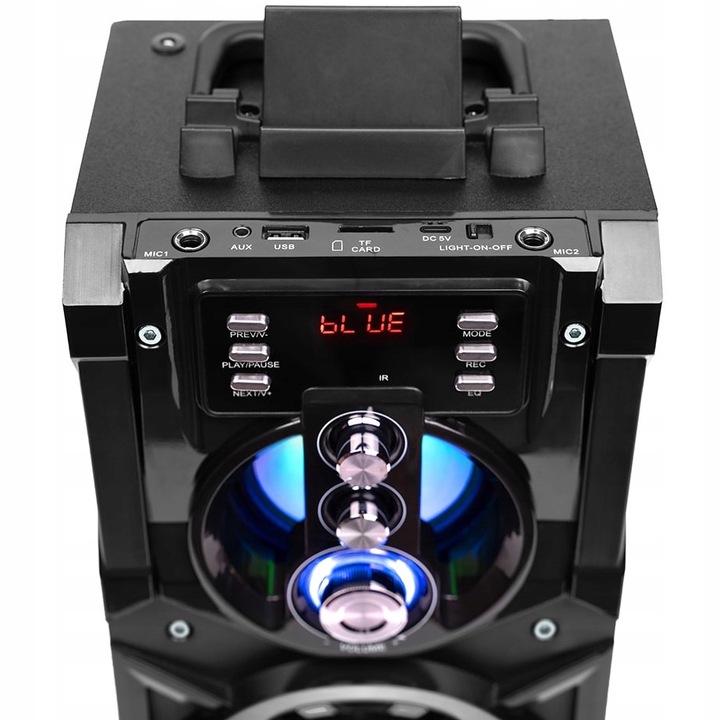 MOBILNY GŁOŚNIK BOOMBOX BLUETOOTH FM 3szt-MIKROFON