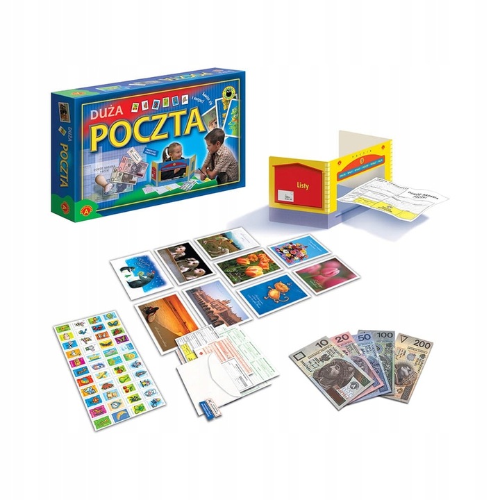 BAWISZ SIĘ I UCZYSZ DUŻA POCZTA ZABAWA LISTONOSZ