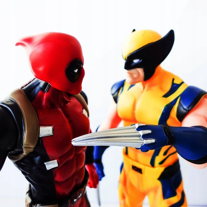 FIGURKA DEADPOOL DUŻA olbrzymia 34 cm, DEADPOOL & WOLVERINE 2024