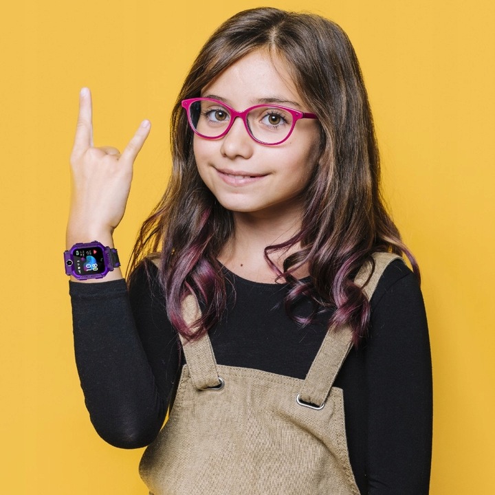 SMARTWATCH DLA DZIECI ZEGAREK GPS LOKALIZATOR SOS KARTA SIM LATARKA KAMERA