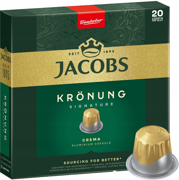 Jacobs kapsułki do NESPRESSO(r)* Kronung Crema 20