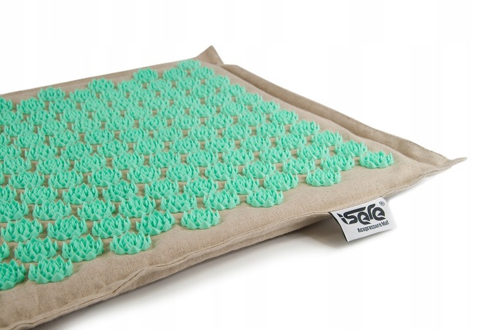 MATA DO AKUPRESURY Z KOLCAMI NATURALNA KOKOS GRYKA