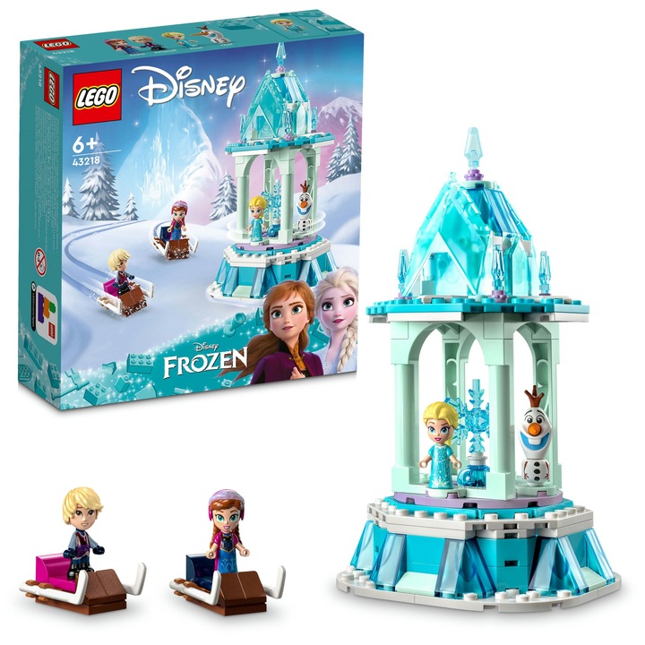 LEGO Disney 43218 Magiczna karuzela Anny i Elsy