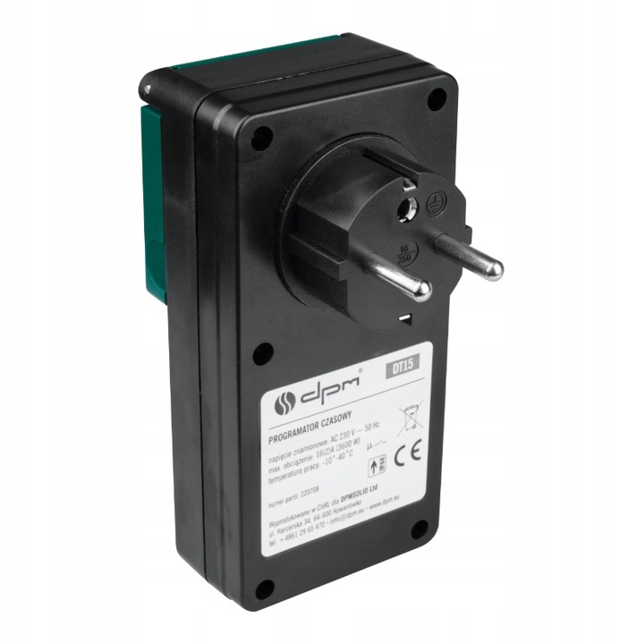 Programator czasowy analogowy z czujnikiem