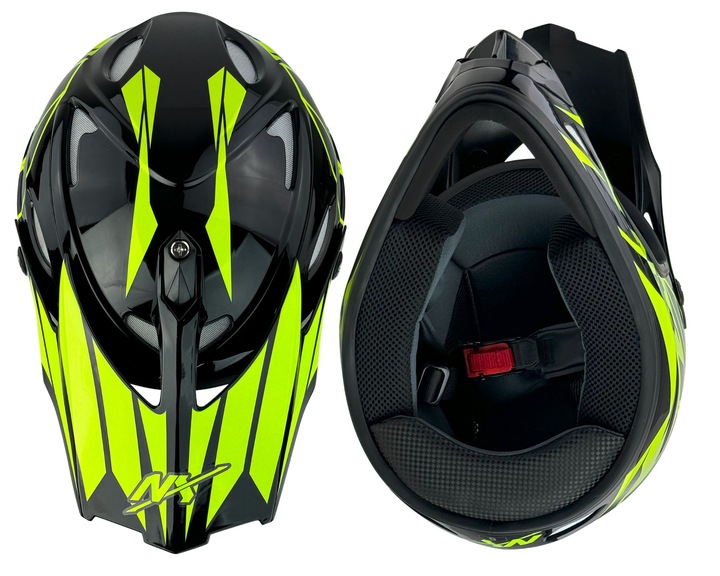 ZESTAW NX KASK + GOGLE DOWNHILL NX EXTREME r.XS |KASK ROWEROWY |900g LEKKI