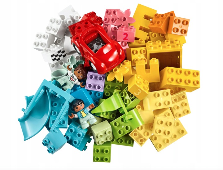 KLOCKI LEGO DUPLO DUŻE PUDEŁKO XXL KREATYWNE KLOCKI PREZENT DLA 2,3,4 LATKA