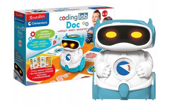 EDUKACYJNY ROBOT DOC CLEMENTONI 50730