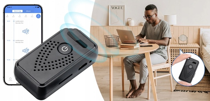 PODSŁUCH WIFI NA ŻYWO BEZ SIM DYKTAFON SD APP