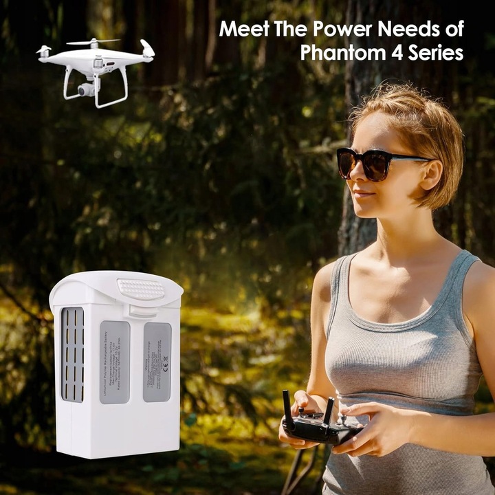 5870mAh Bateria do drona DJI Phantom 4/4 Advanced/4 Pro/4 Pro V2.0/4 RTK