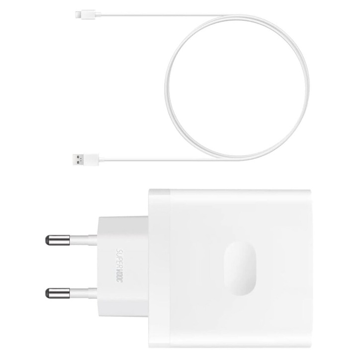 Ładowarka sieciowa 65W Oppo SUPERVOOC + kabel USB typ C ORYGINALNA