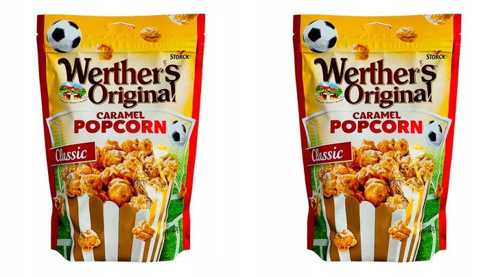 KARMELOWY POPCORN WERTHER'S ORIGINAL 3 x 140G