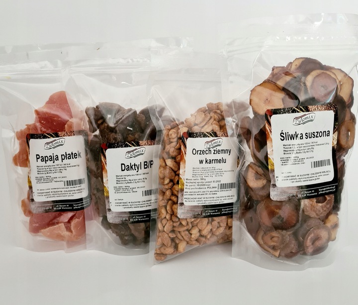 Mango suszone naturalne 500 g niskosłodzone