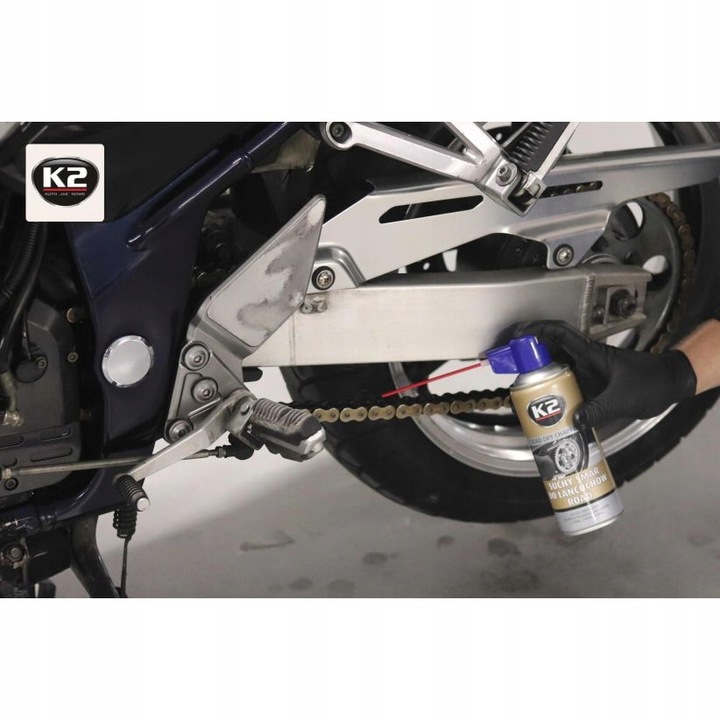 Suchy smar do łańcuchów Road spray K2 400 ml