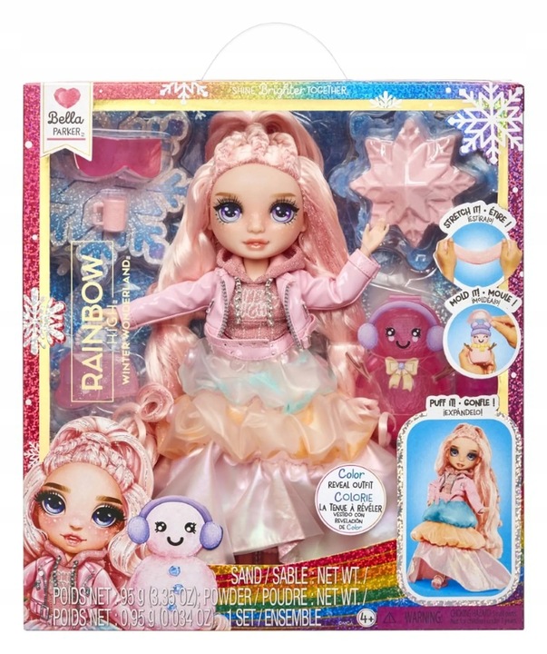 RAINBOW HIGH WINTER WONDERLAND MODNA LALKA BELLA PARKER 120827