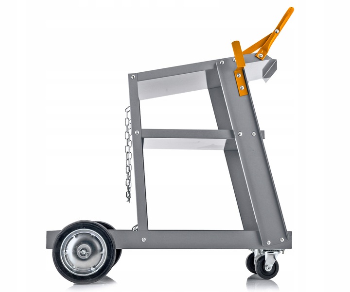 WÓZEK SPAWALNICZY DO SPAWAREK z półką na butle na kółkach 4 półki MP0181