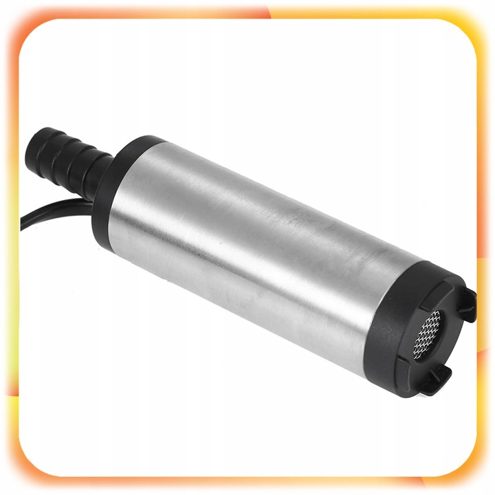 MOCNA ELEKTRYCZNA POMPKA DO SPUSZCZANIA PALIWA OLEJU WODY ROPY 12V POMPA